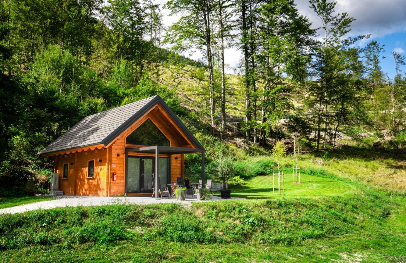 Radovna Chalet With Panoramic View Mojstrana Kültér fotó